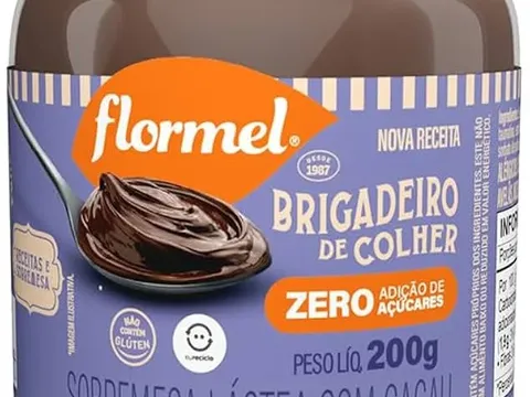 Brigadeiro de Colher FLORMEL Zero Açúcar 200 gramas